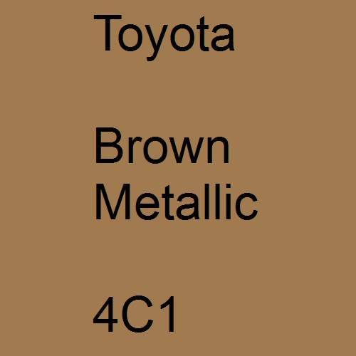 Toyota, Brown Metallic, 4C1.